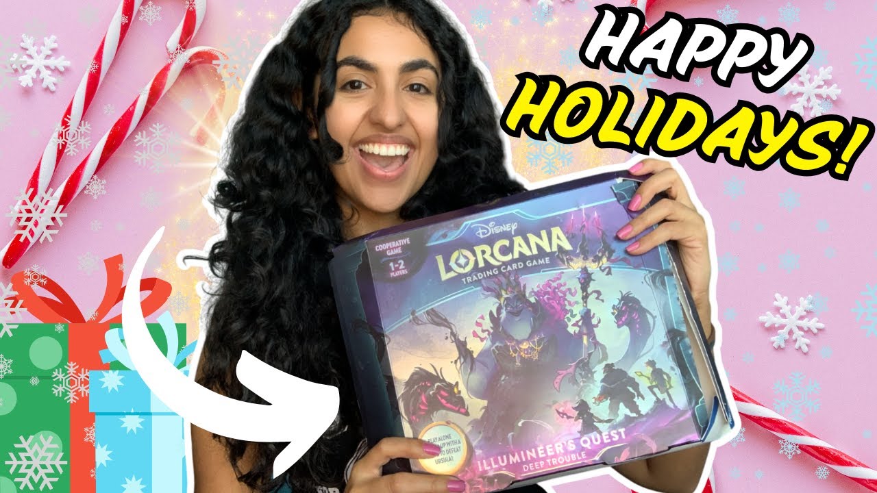 Disney Lorcana Illumineer's Quest: Deep Trouble Unboxed!
