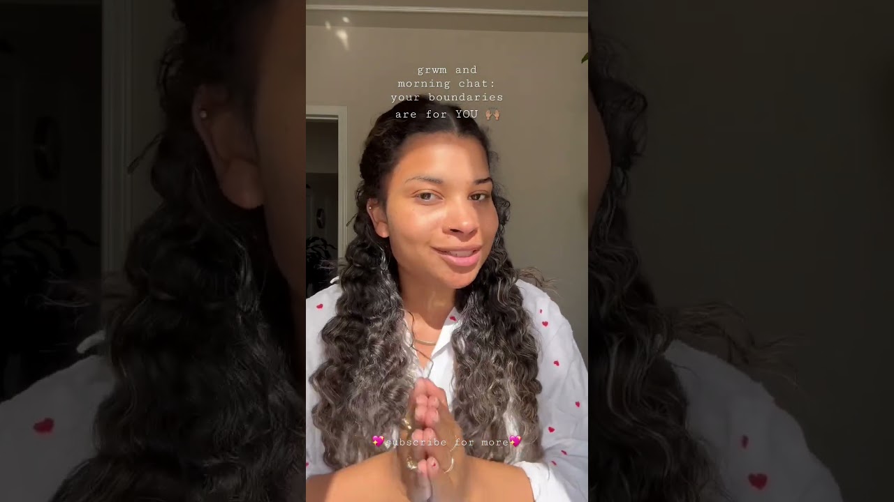 your boundaries are for YOU! 