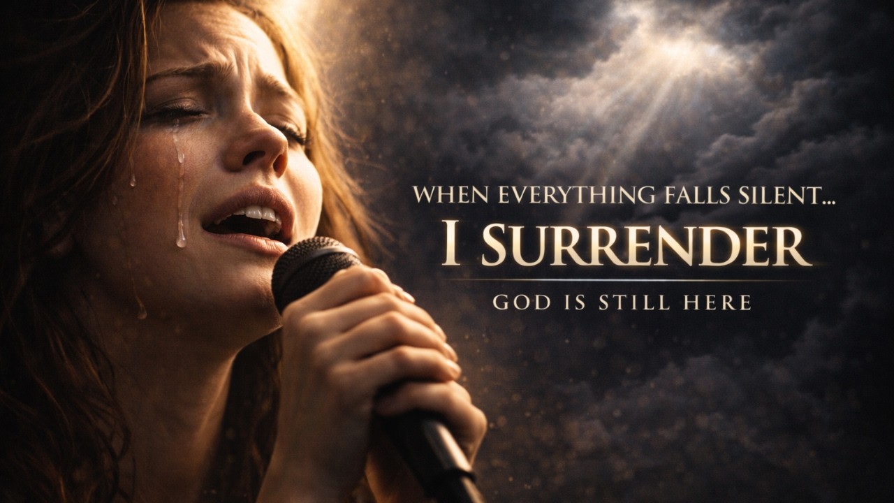 WHEN EVERYTHING FALLS SILENT, I SURRENDERA Song of Total Surrender in the Presence of God