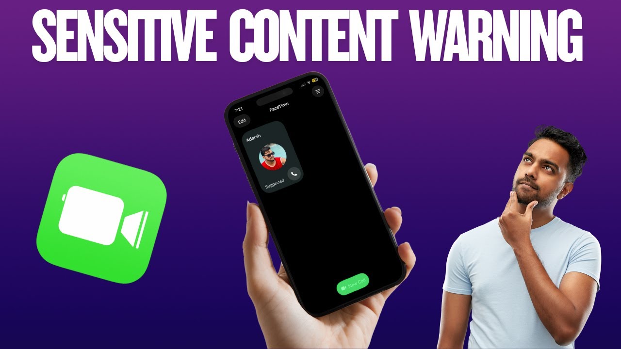 Как включить предупреждения о деликатном контенте в FaceTime на iPhone и iPad