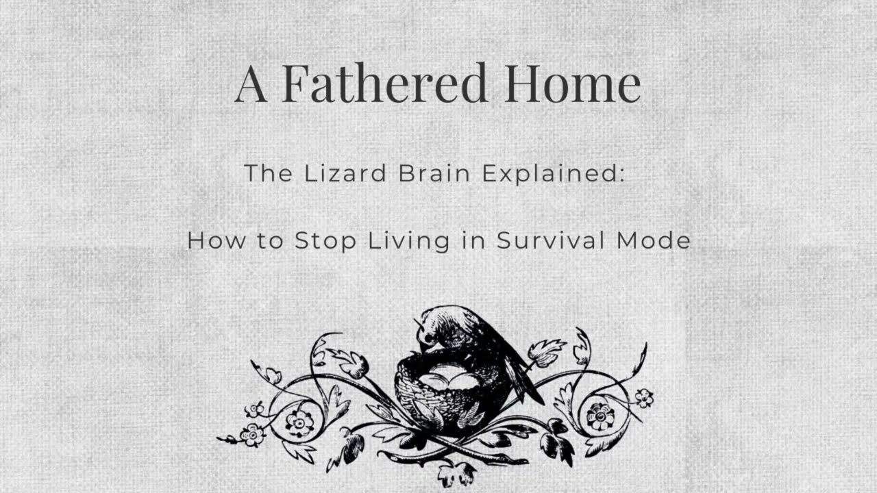 The Lizard Brain & Survival Mode | Fight, Flight, Freeze, Fawn Explained | Episode 13