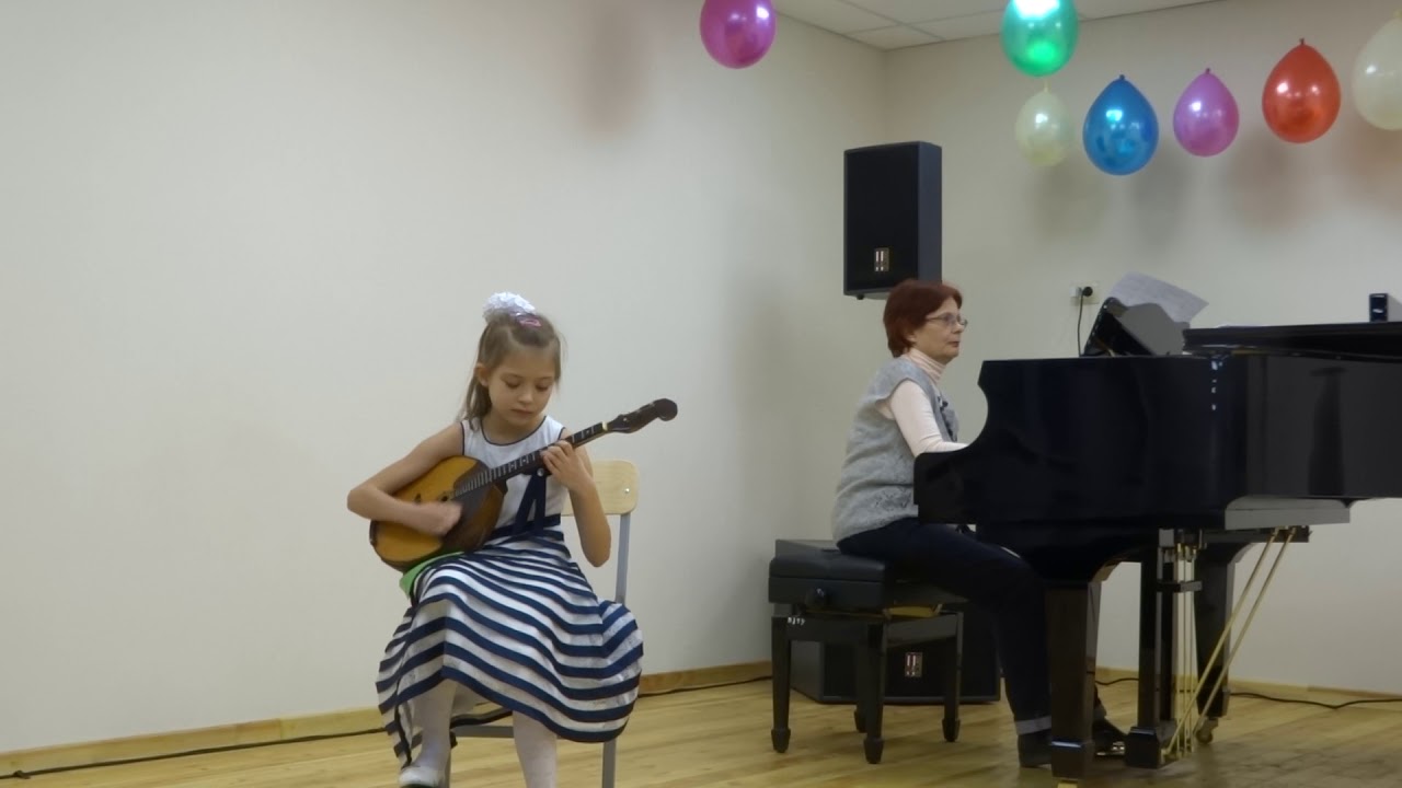 С. Федоров ИСПАНСКИЙ ТАНЕЦ, исп. Самсонова Валерия (домра)