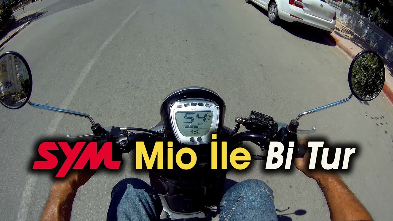 SYM Mio İle Bi Tur Attım :)