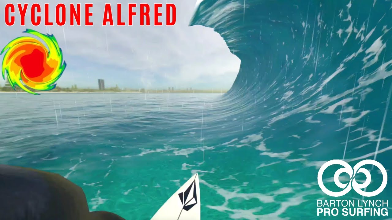 Snapper Rocks Cyclone Alfred POV Session | Barton Lynch Pro Surfer (4K)