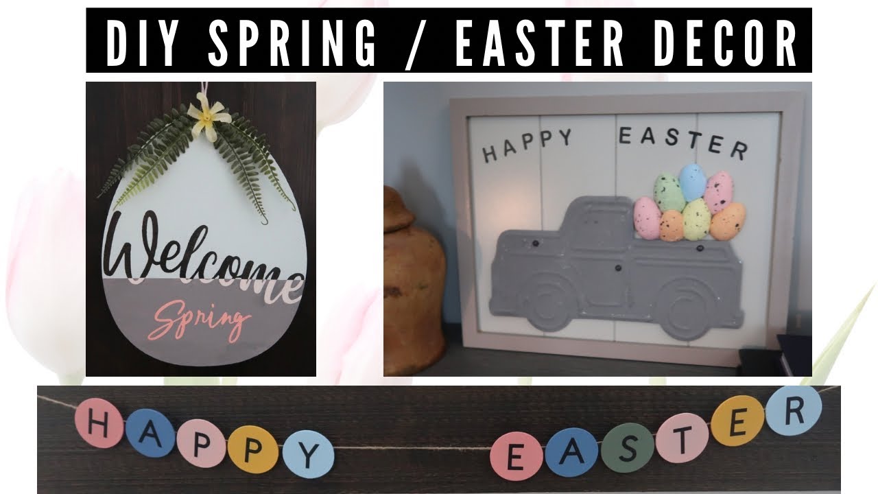 DIY Spring Decor * DIY Easter Decor * DIY Rustic Home Decor