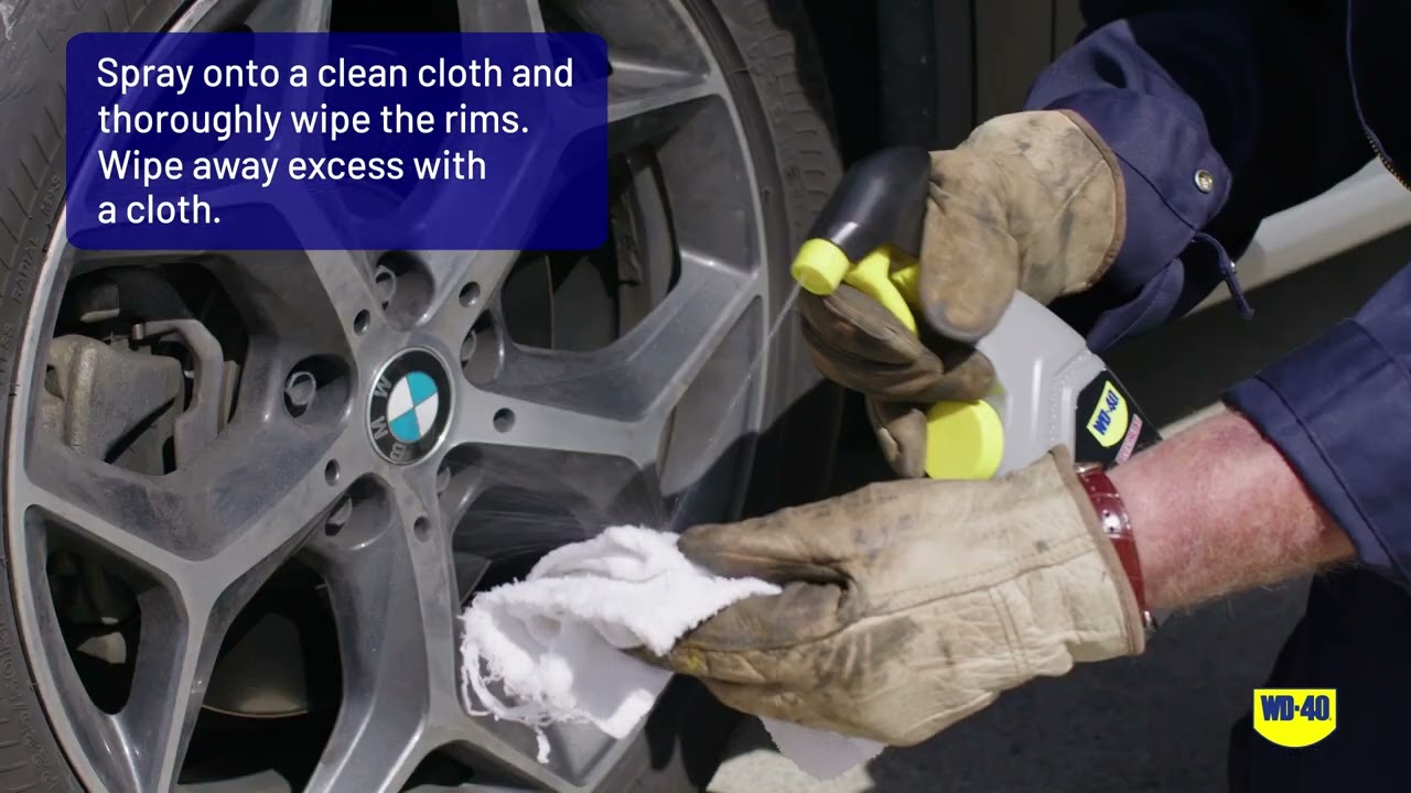 How To Remove Brake Dust From Car Rims - WD-40 Specialist&reg; Cleaner & Degreaser
