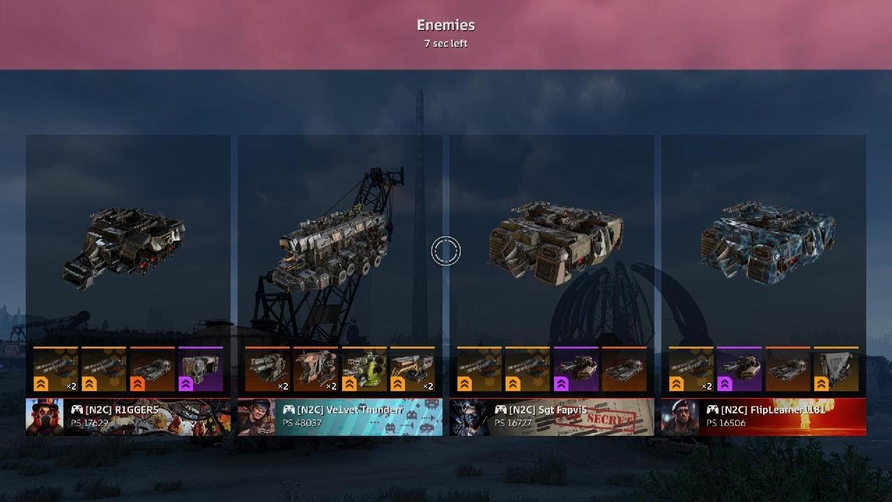 Crossout Clan Wars Leviathans MMAX vs N2C May 29 '25