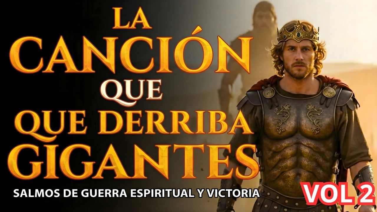 SALMOS PARA DERRIBAR GIGANTES ESPIRITUALES VOL 2| Salmos que David Cantaba Con Poder #músicahebrea