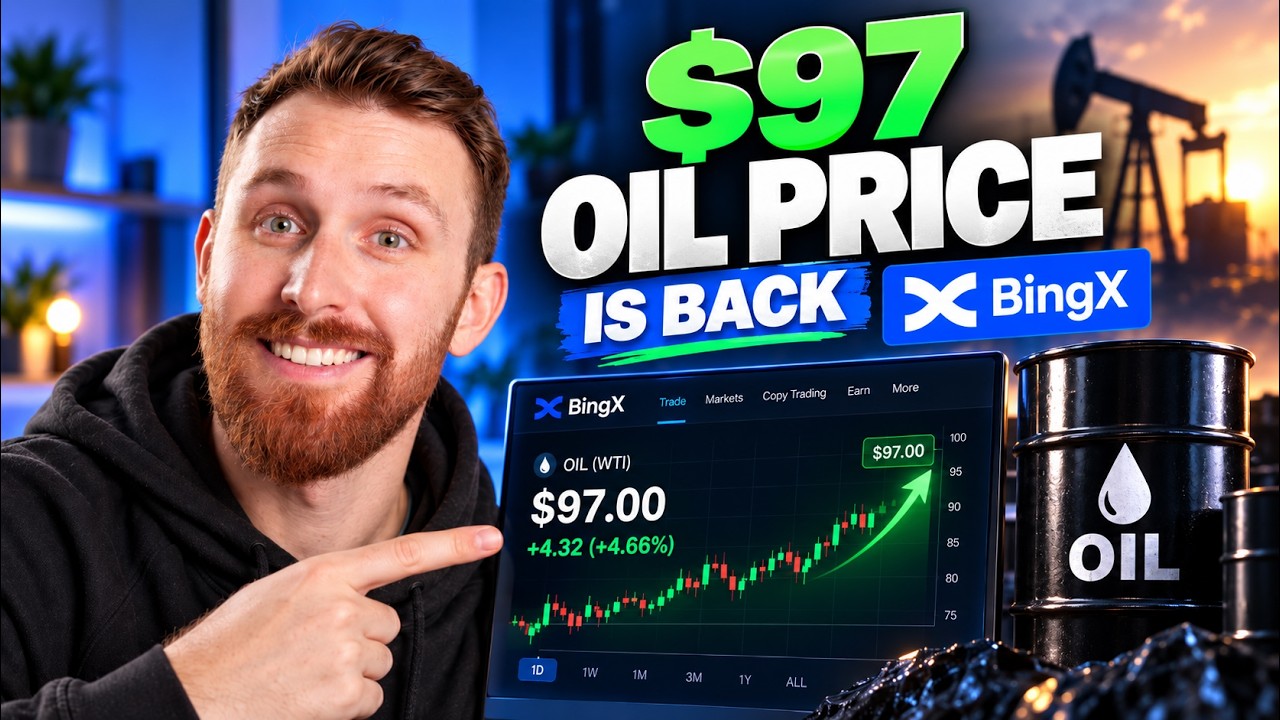 Нефть снова по $97: как я торгую на макроэкономических цепочках на BingX