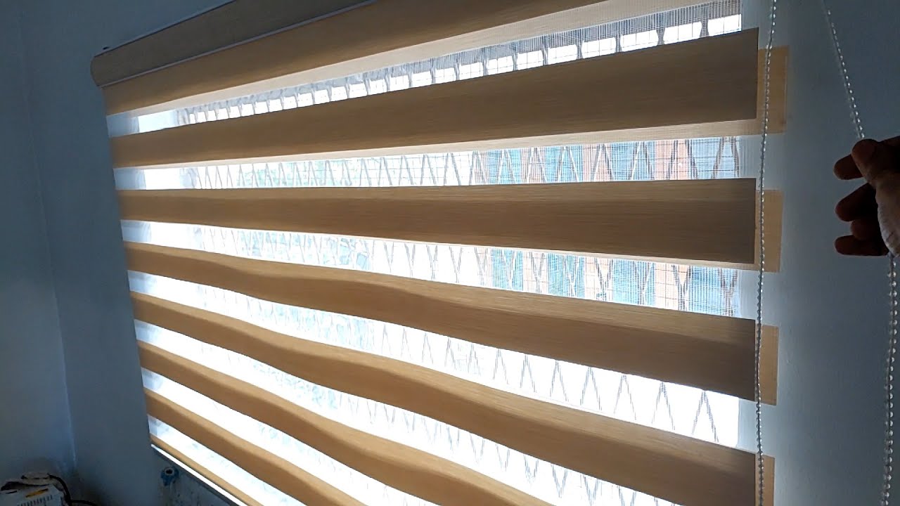 Window Zebra Blinds - Installation / Demo (links in description)