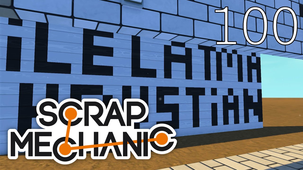 Scrap Mechanic [#100] Mapa Co-Op by DeloraX (Mapa Widza)