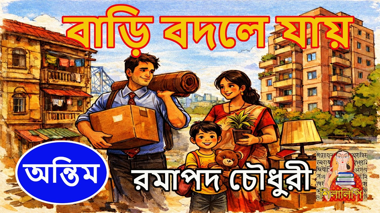 Ramapada Chowdhury । Bari Bodley Jaye P5 | রমাপদ চৌধুরী | বাড়ি বদলে যায় পর্ব ৫ |  শিলালিপি | গল্প