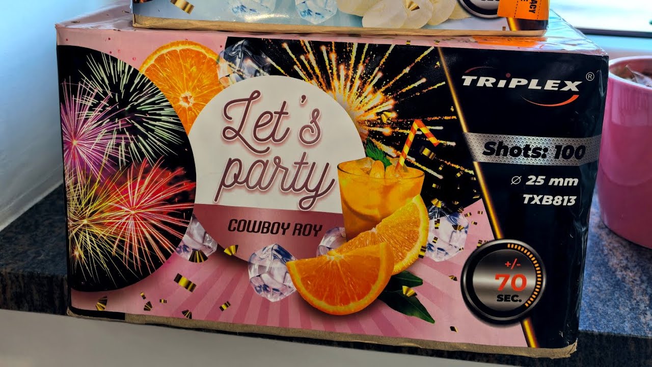 Wyrzutnia Cowboy Roy TXB813 Triplex Fajerwerki 