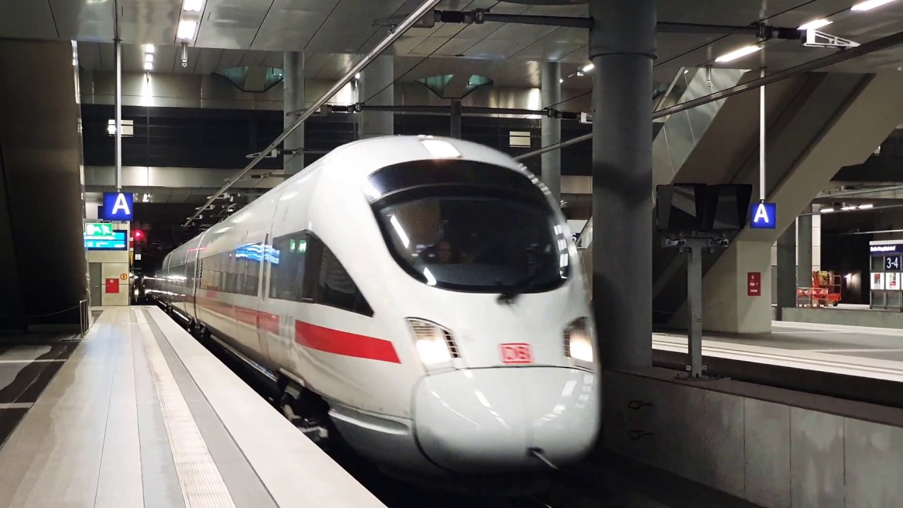 🇩🇪 ICE-T BR411 als zug ICE 1635 Frankfurt HBF - Berlin