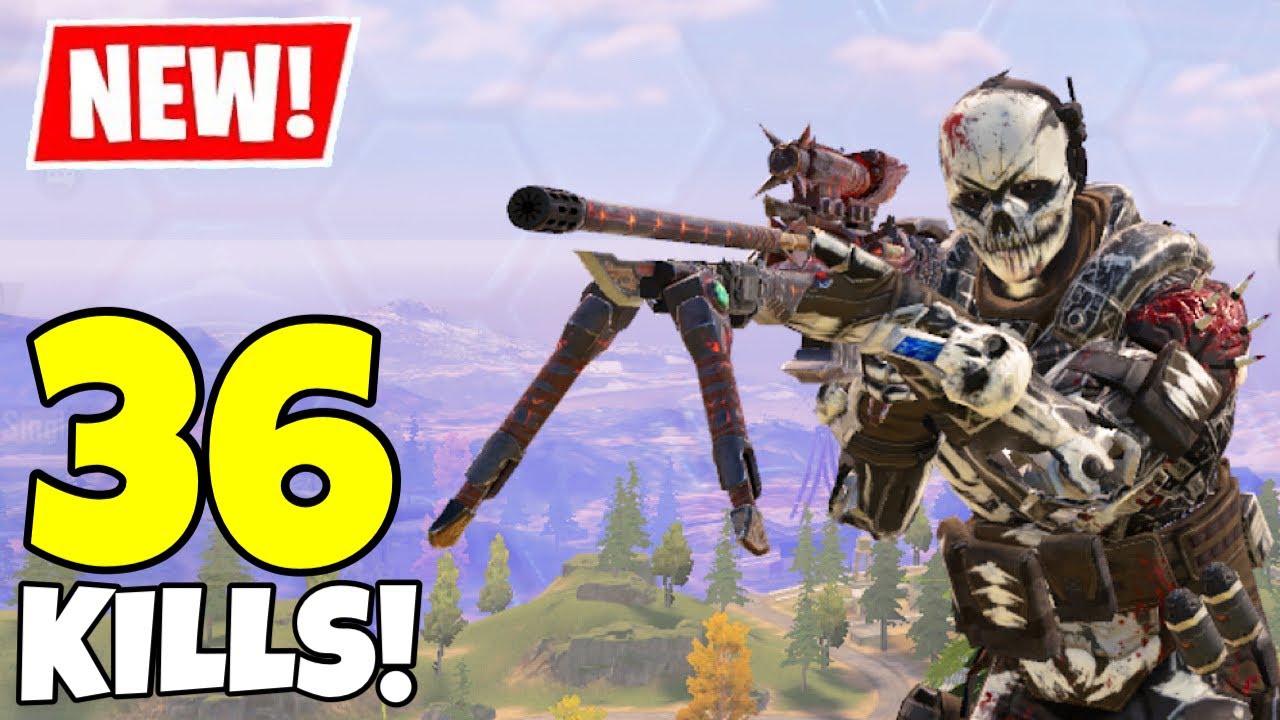 *NEW* RUIN BONE WARRIOR + NA-45 LYCANTHROPE SNIPER GAMEPLAY IN CALL OF DUTY MOBILE BATTLE ROYALE!