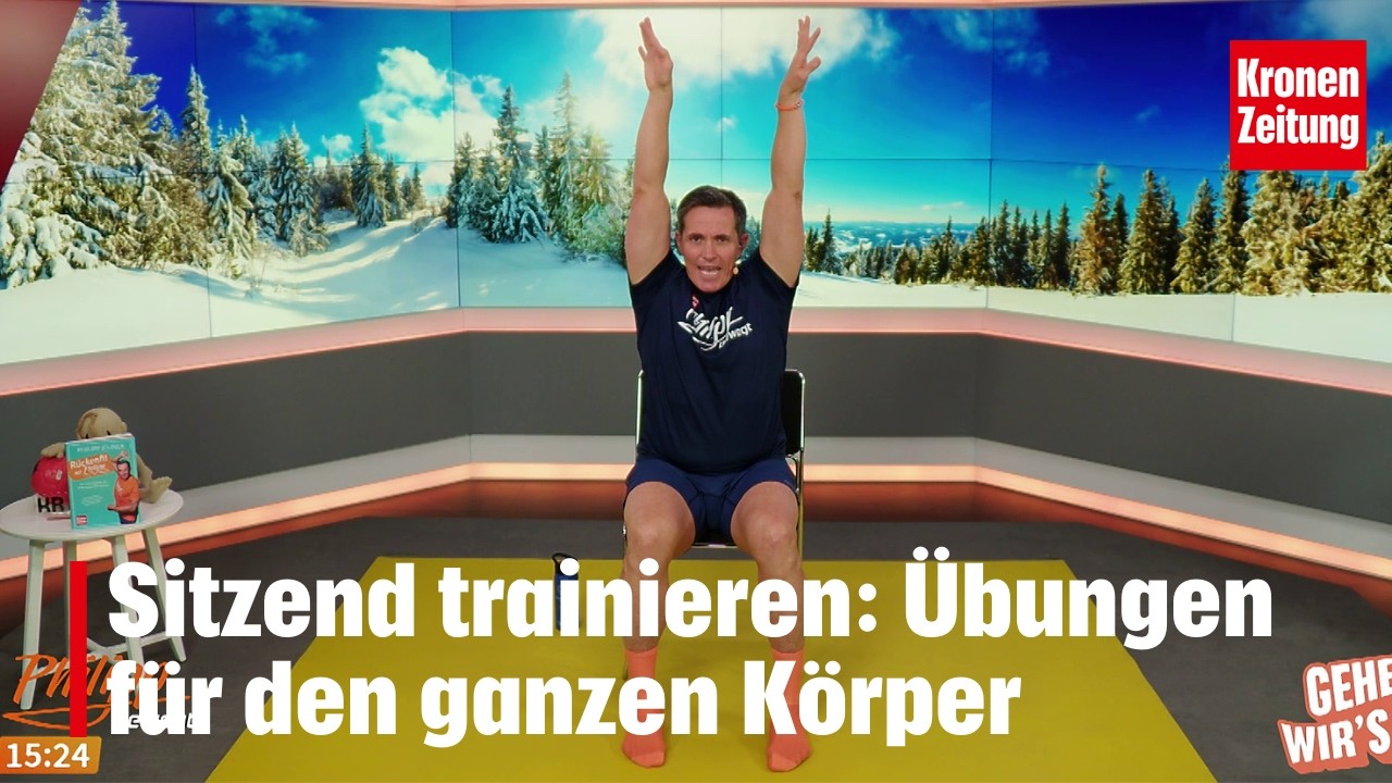 Phillipp bewegt am Donnerstag, 26.2.: Sitzend trainieren