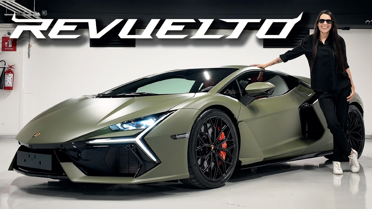 El Lamborghini mas potente y tecnologico: REVUELTO!