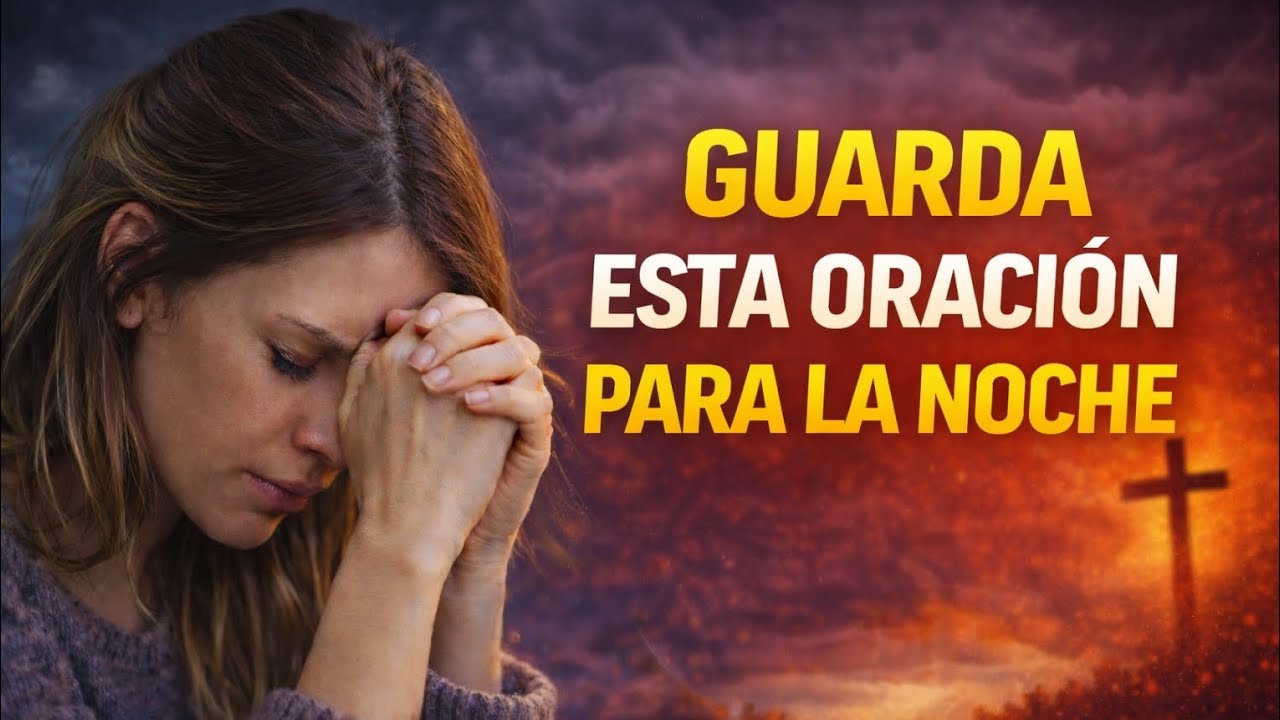 GUARDA ESTA ORACIÓN PARA LA NOCHE.