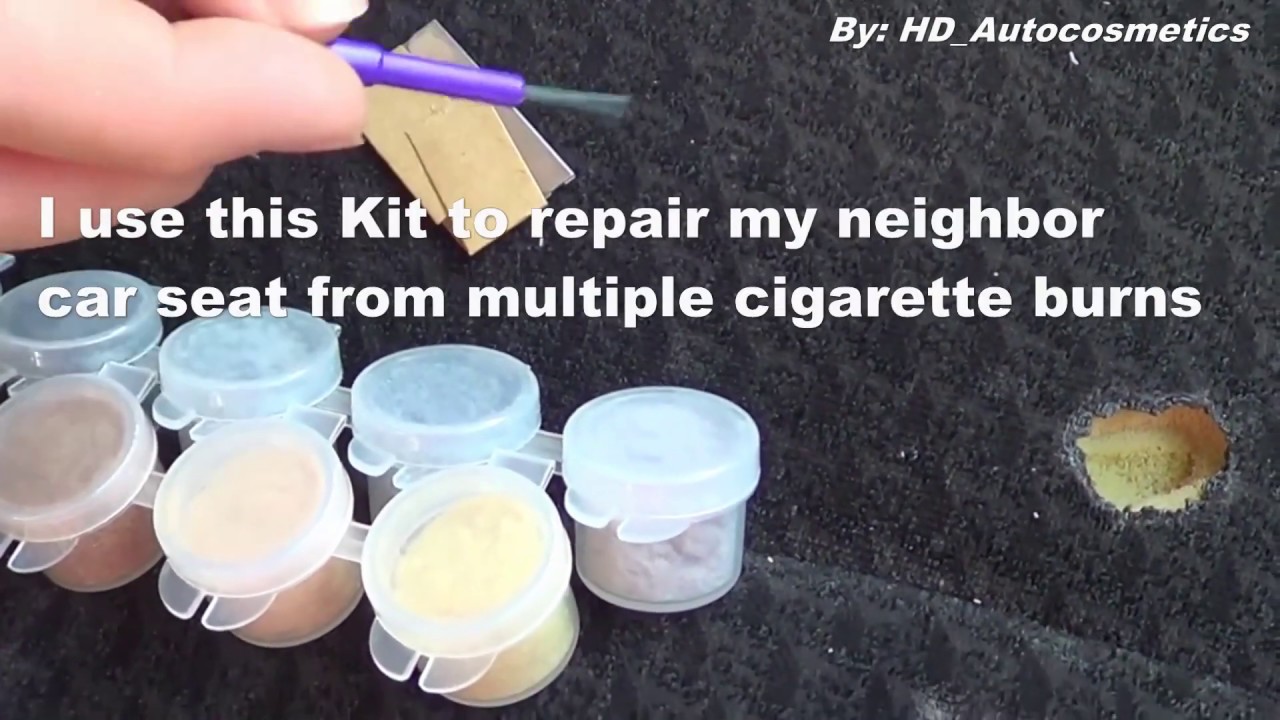 Cigarette Burn Repair Kit For Cloth Seats By HD.AutoCosmetics