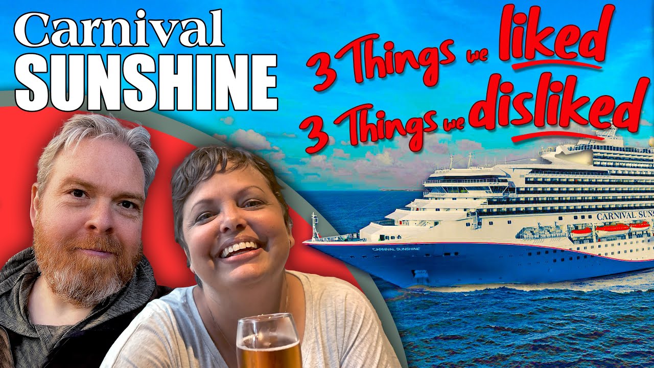 Carnival Sunshine Full REVIEW - The 3x3