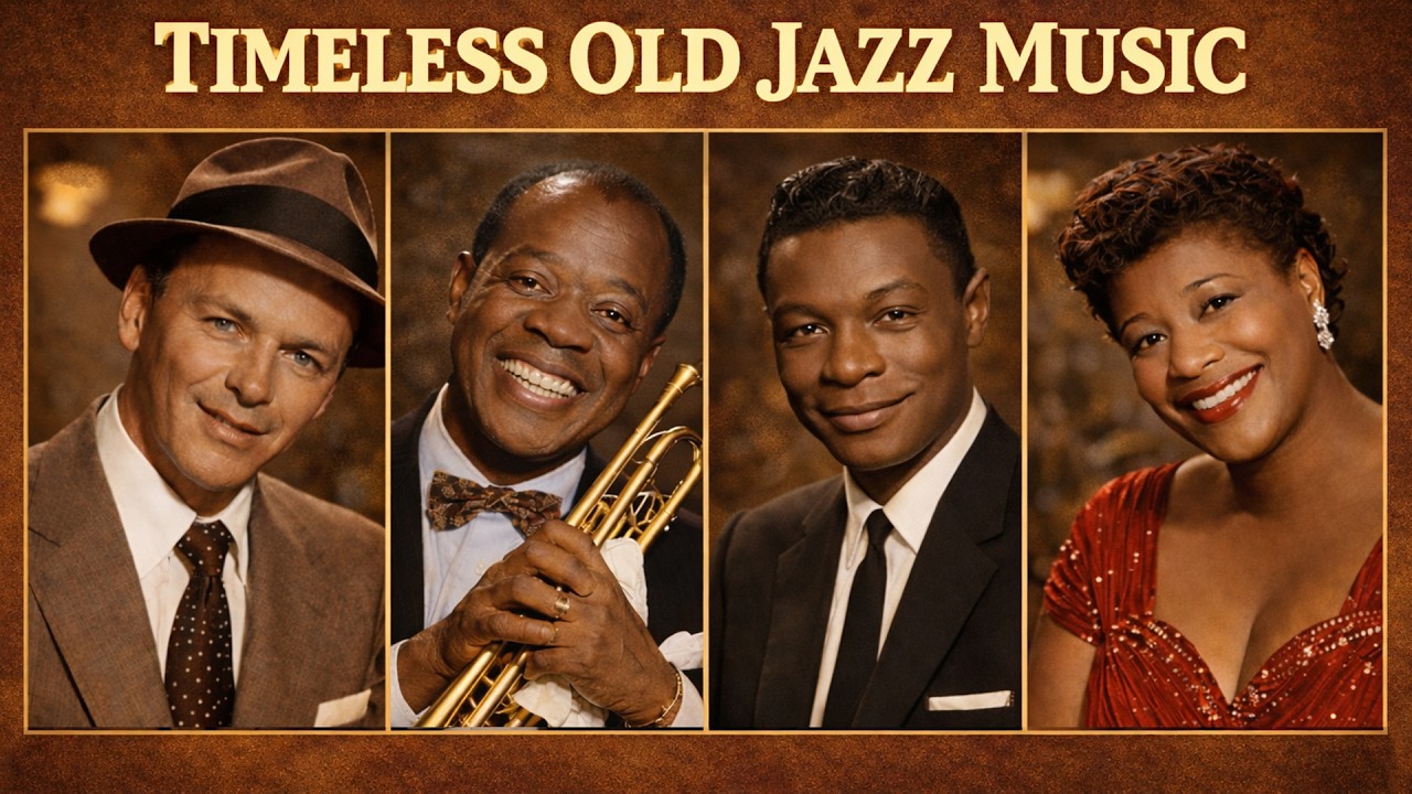 The Best Old Jazz Song Of 50's 60's 70's 🎷Frank Sinatra, Louis Armstrong, Dean Martin
