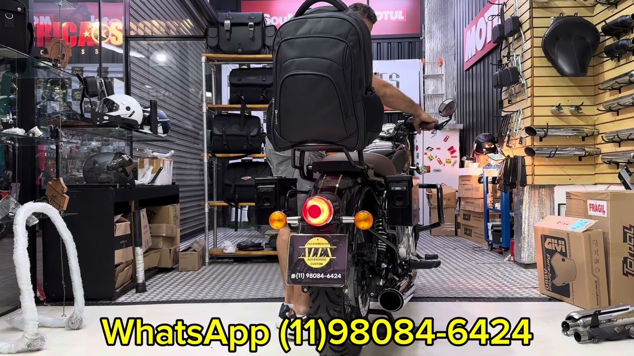 Ponteira corte duplo cromadas com eliminador de catalisador Royal Enfield  Classic 350!!!
