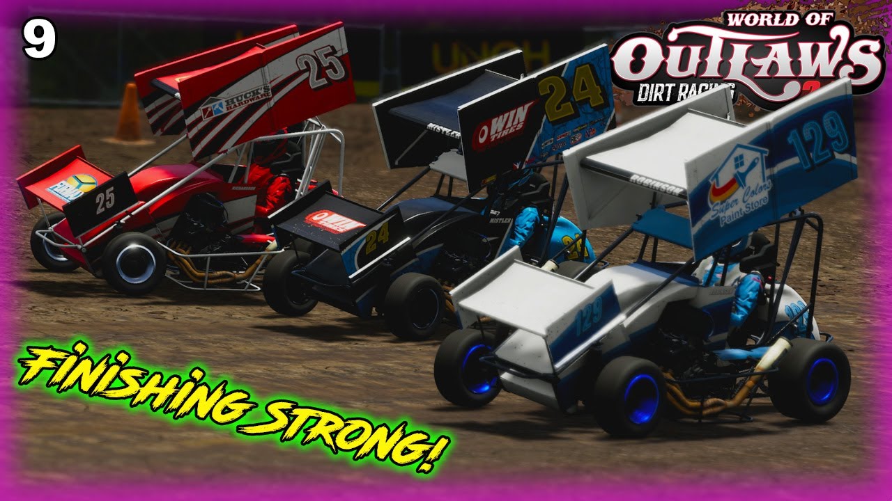 Finishing Off Strong! - World of Outlaws Dirt Racing 24 Career Mode