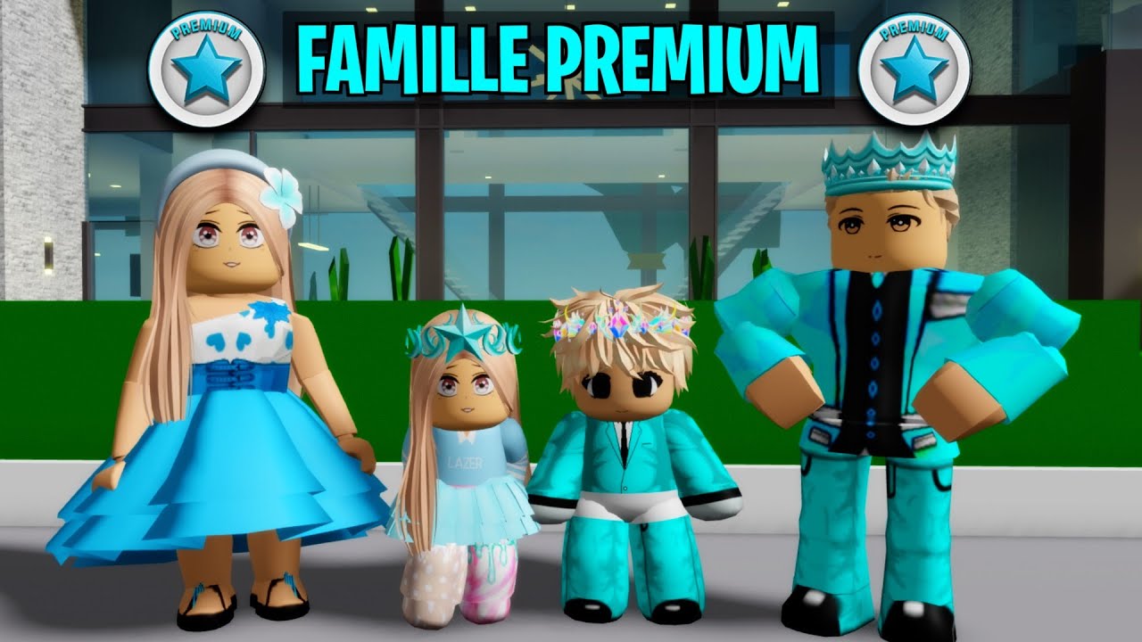 On Crée notre FAMILLE PREMIUM sur BROOKHAVEN RP Roblox…