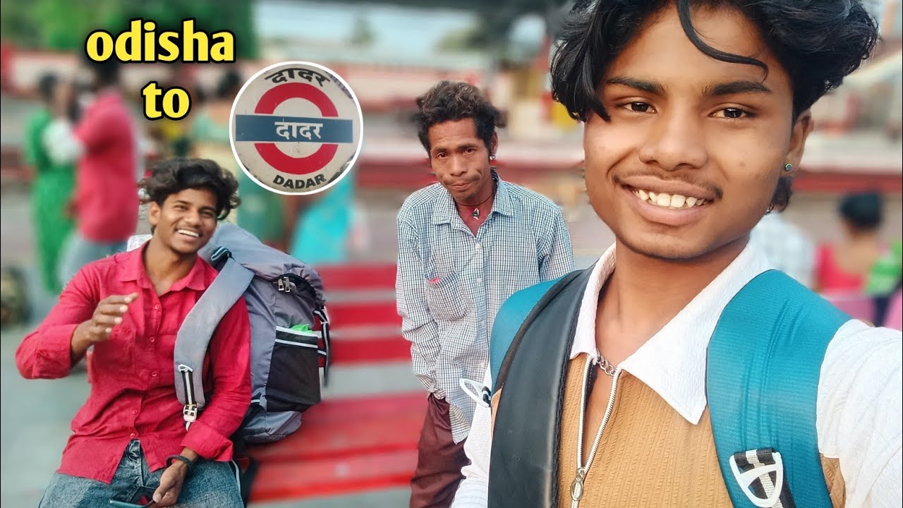 Odisha to Dadar Mumbai Journey 🚆 | First Day Travel Vlog