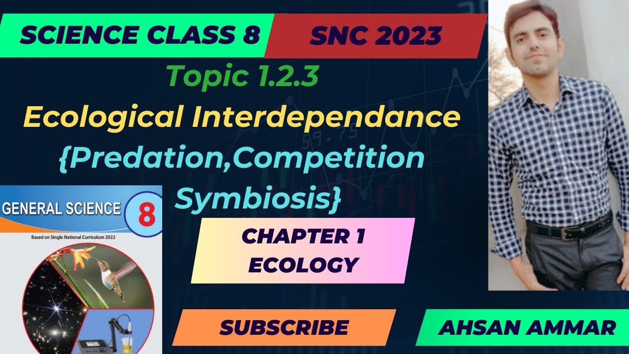8th Class General Science Chapter 1- Ecological interdependance- Class 8 Science New Book Chapter 1