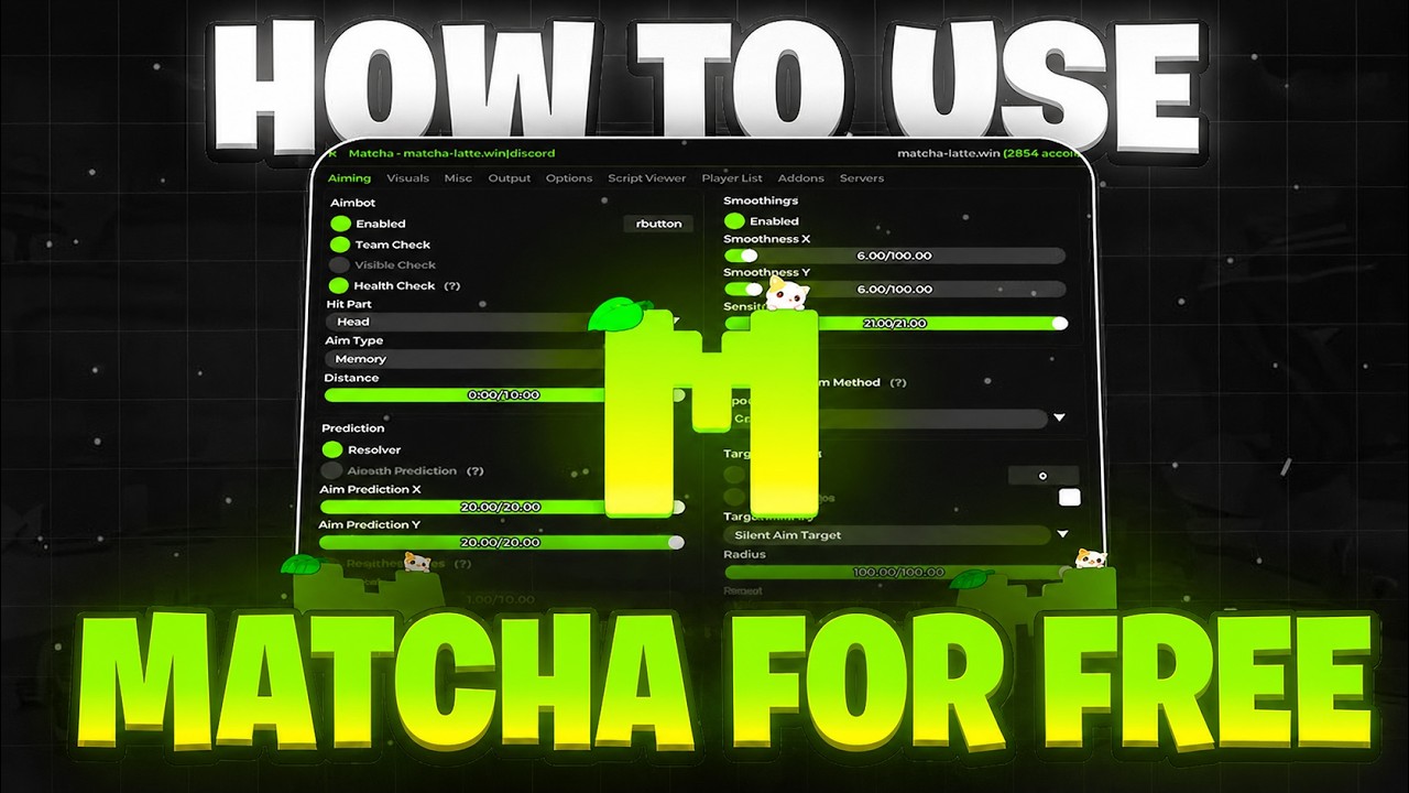How to Use Matcha External FOR FREE *WORKING 2026* Cracked MATCHA LIFETIME