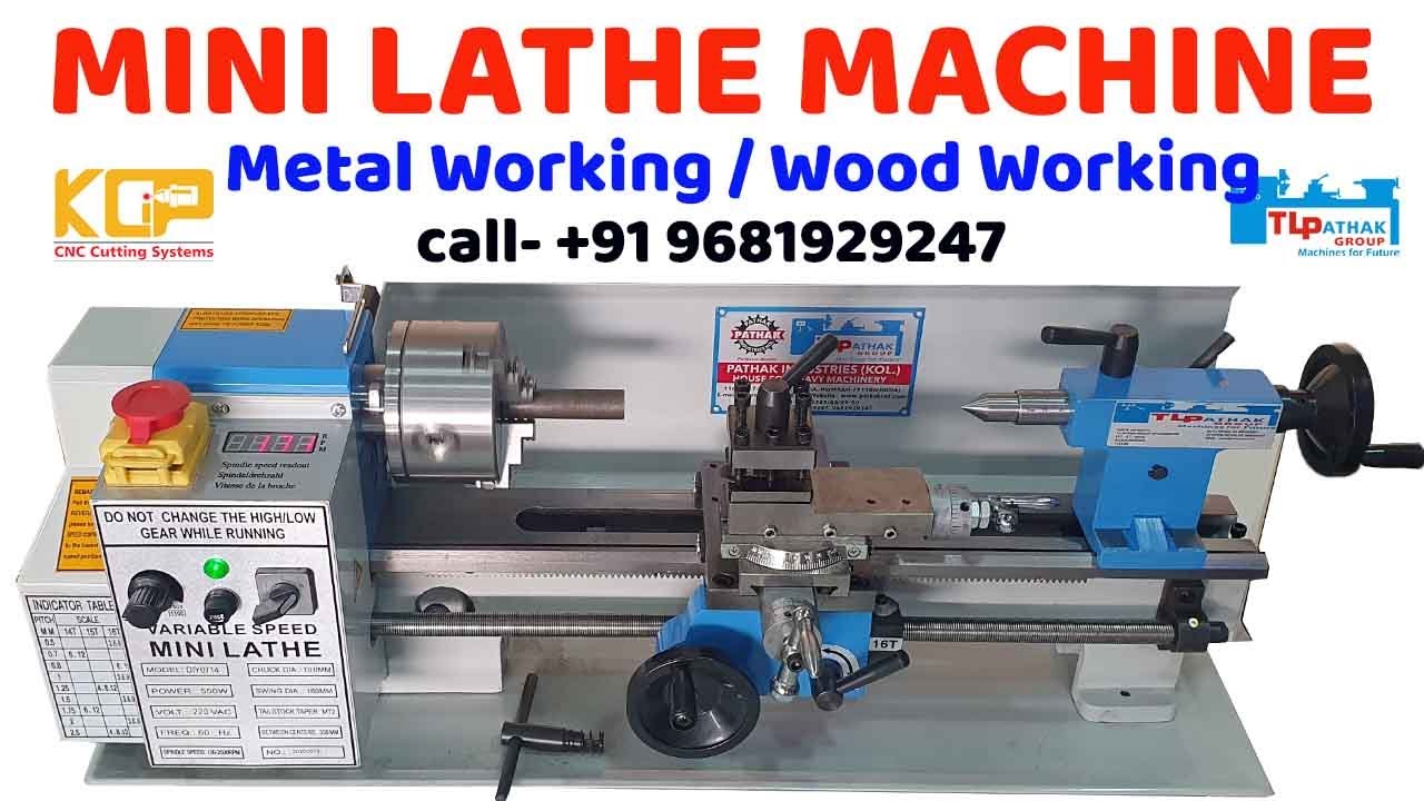 Testing Best Mini Metal Lathe Machine With Digital Display