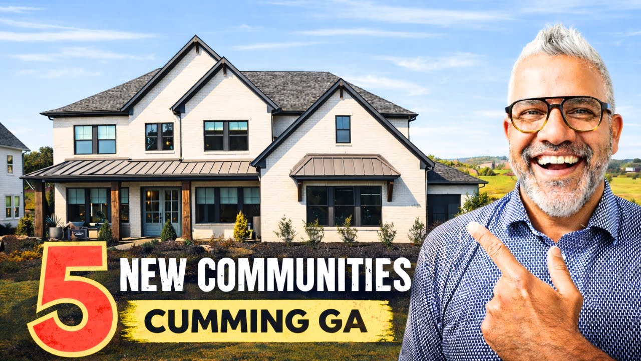 Cumming GA HOTTEST New Construction Homes Under 800K!