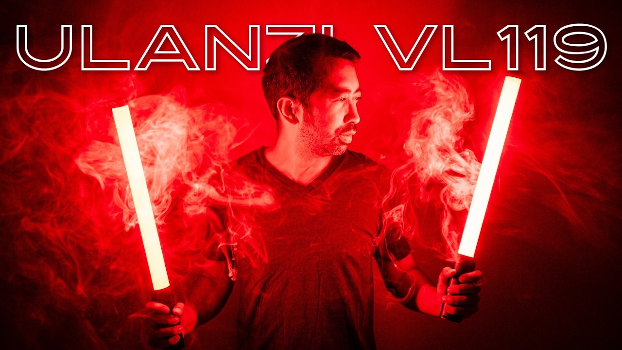 Fun Lights for Creators // Ulanzi VL119 Light Wand