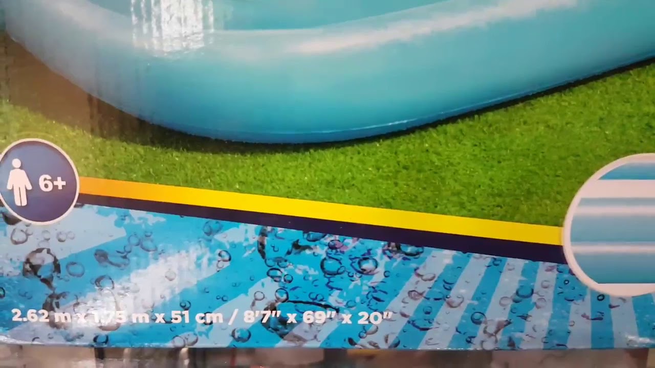 Bể bơi phao gia đ&igrave;nh, (2m62 x 1m75 x 51cm)👉800k 1c&aacute;i tặng m&aacute;y bơm phao điện mini, bể bơi phao cỡ lớn