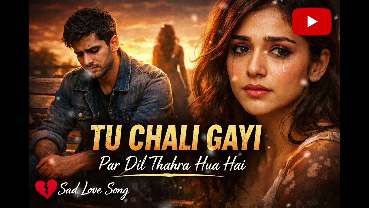 Tu Chali Gayi Par Dil Thahra Hua Hai - ( Official -song ) | Heart broken 💔😭