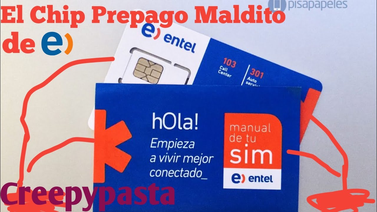 [Creepypasta] El Chip Prepago Maldito de Entel Chile | BrunoElFanDeYoutube Estudios