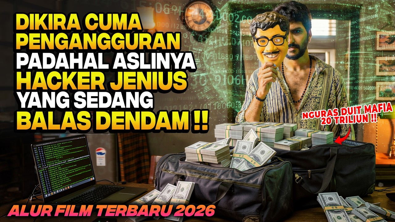 MAFIA SALAH PILIH KORBAN‼️ PENGANGGURAN TERNYATA HACKER JENIUS YANG INGIN BALAS DENDAM - Alur Film