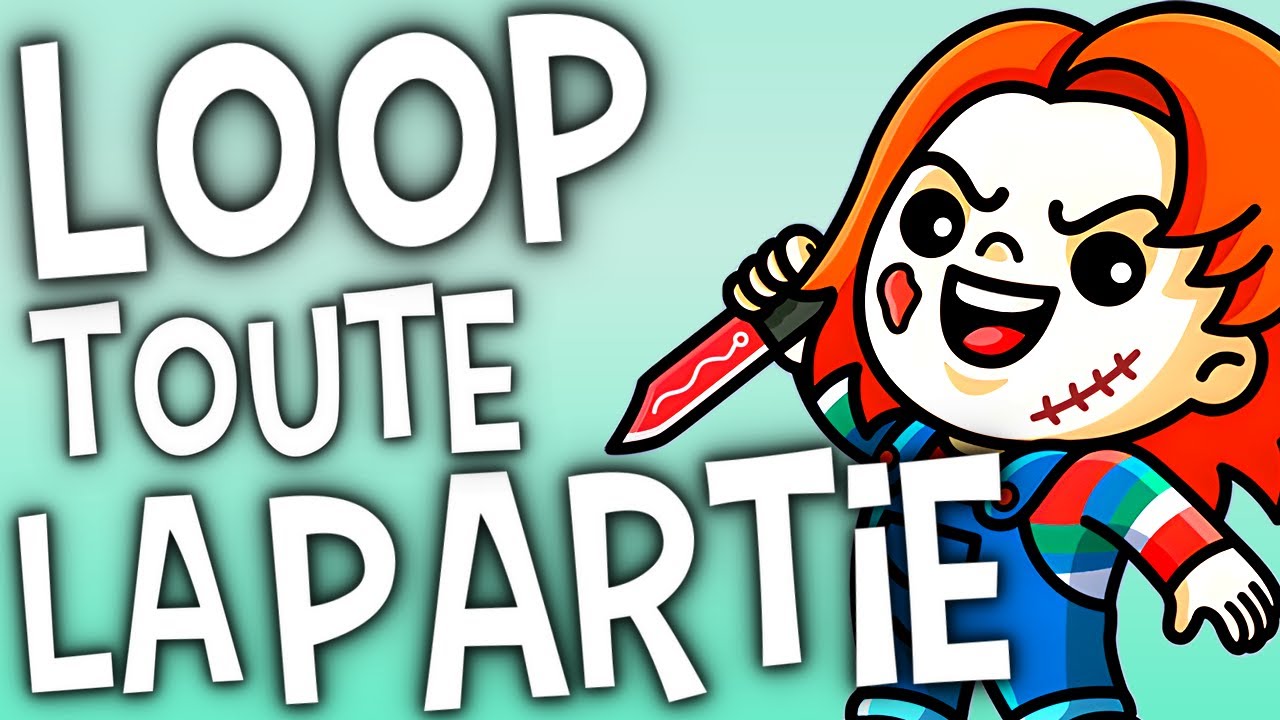 JE LOOP CE CHUCKY PENDANT 8 MINUTES NON-STOP C'EST TROP FUN ! - Dead by Daylight