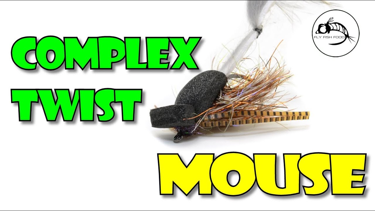 Fly Tying Tutorial: Complex Twist Mouse by Fly Fish Food