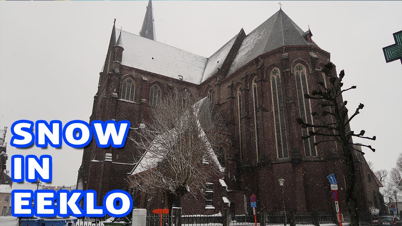 Het Sneeuw in Eeklo - 2017, Belgium - Zo Mooi!