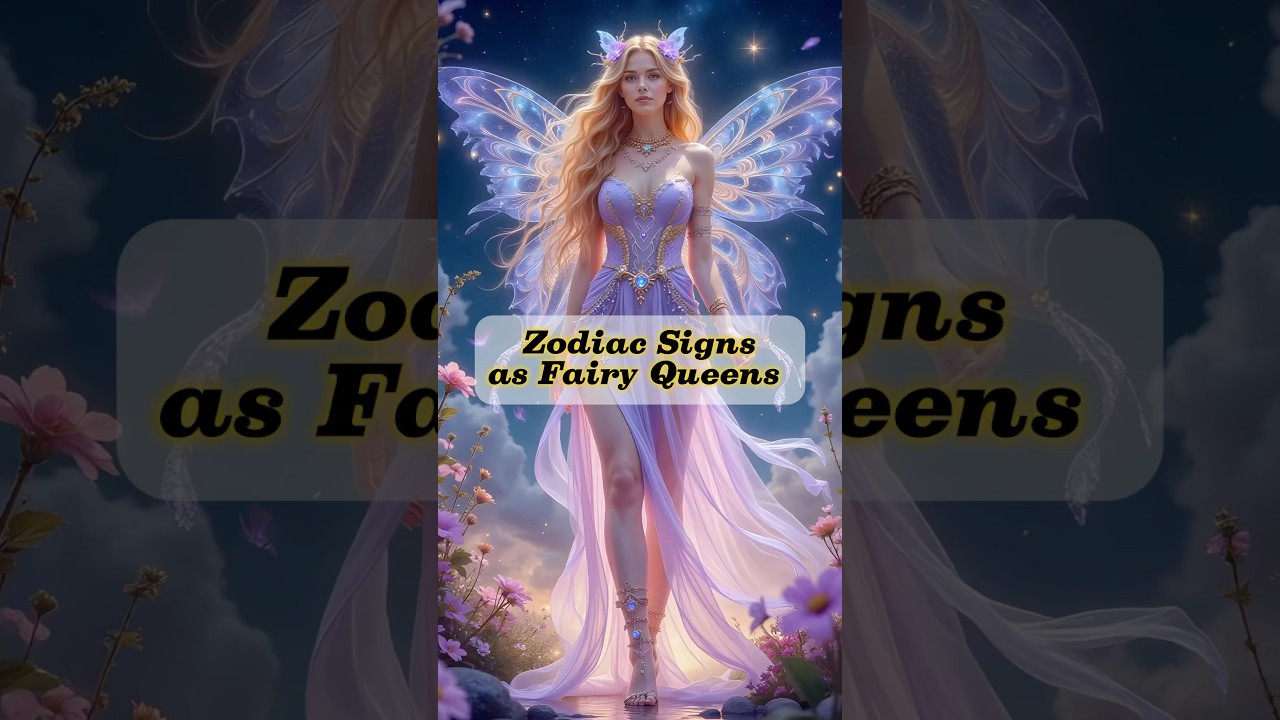 Zodiac Signs as Fairy Queens 🧚 👑 #zodiac #fairy #aiart #fairytales #queen