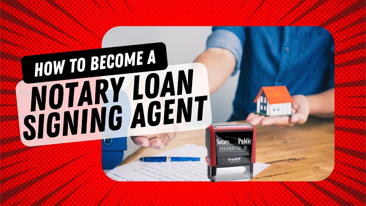 How to become a Notary Loan Signing Agent