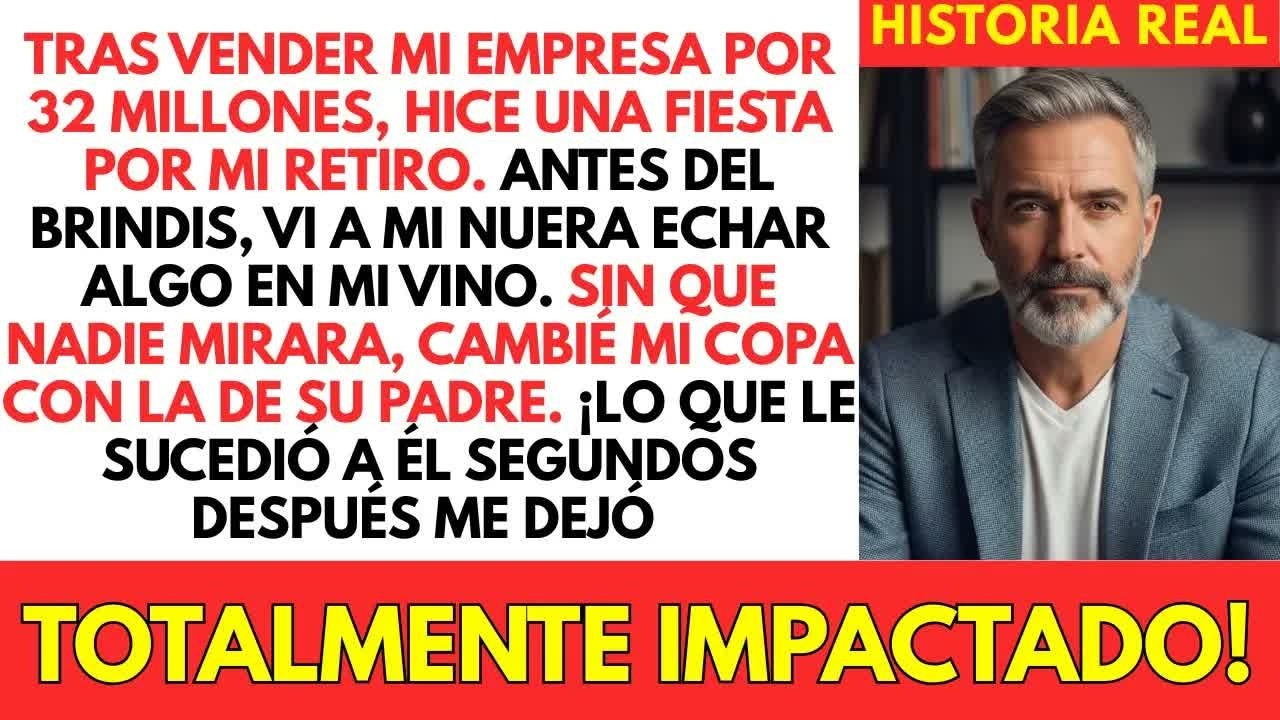 Mi Nuera Puso Algo En Mi Copa Creyendo Que No La Vi, Así Que Cambié Los Vasos.
