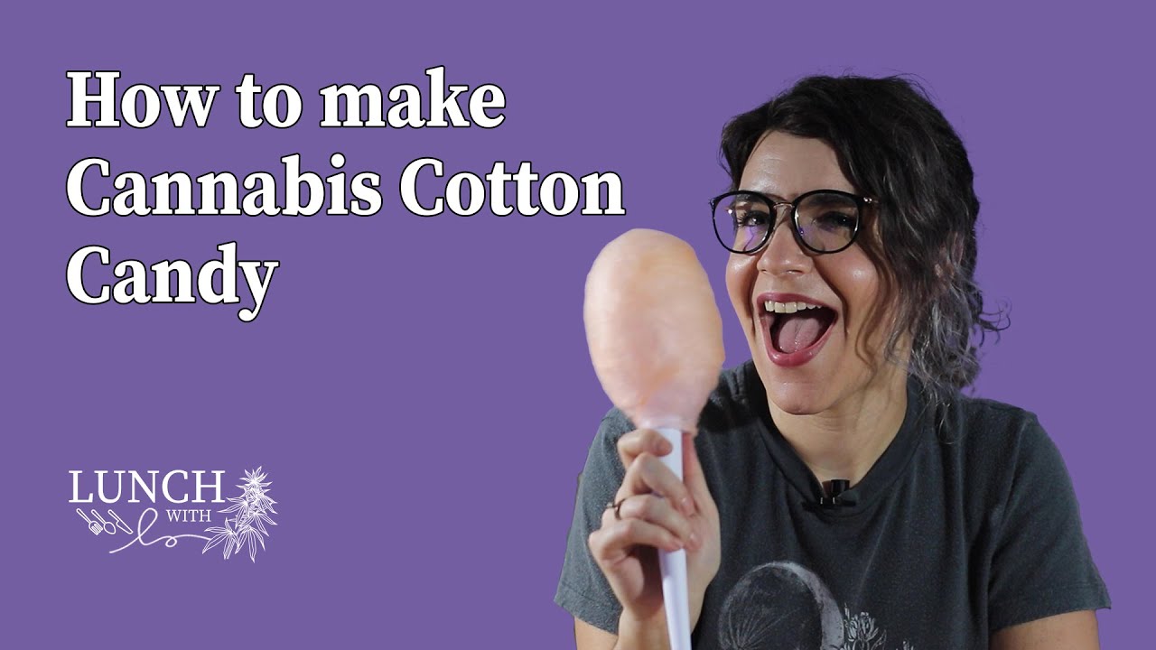 How to Make Cannasugar Cotton Candy - #lunchwithlo - #44