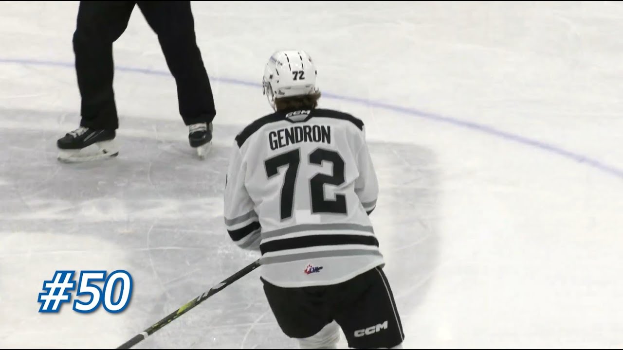 Alexis Gendron's 50 goals this season \ 50 buts pour Alexis Gendron cette saison