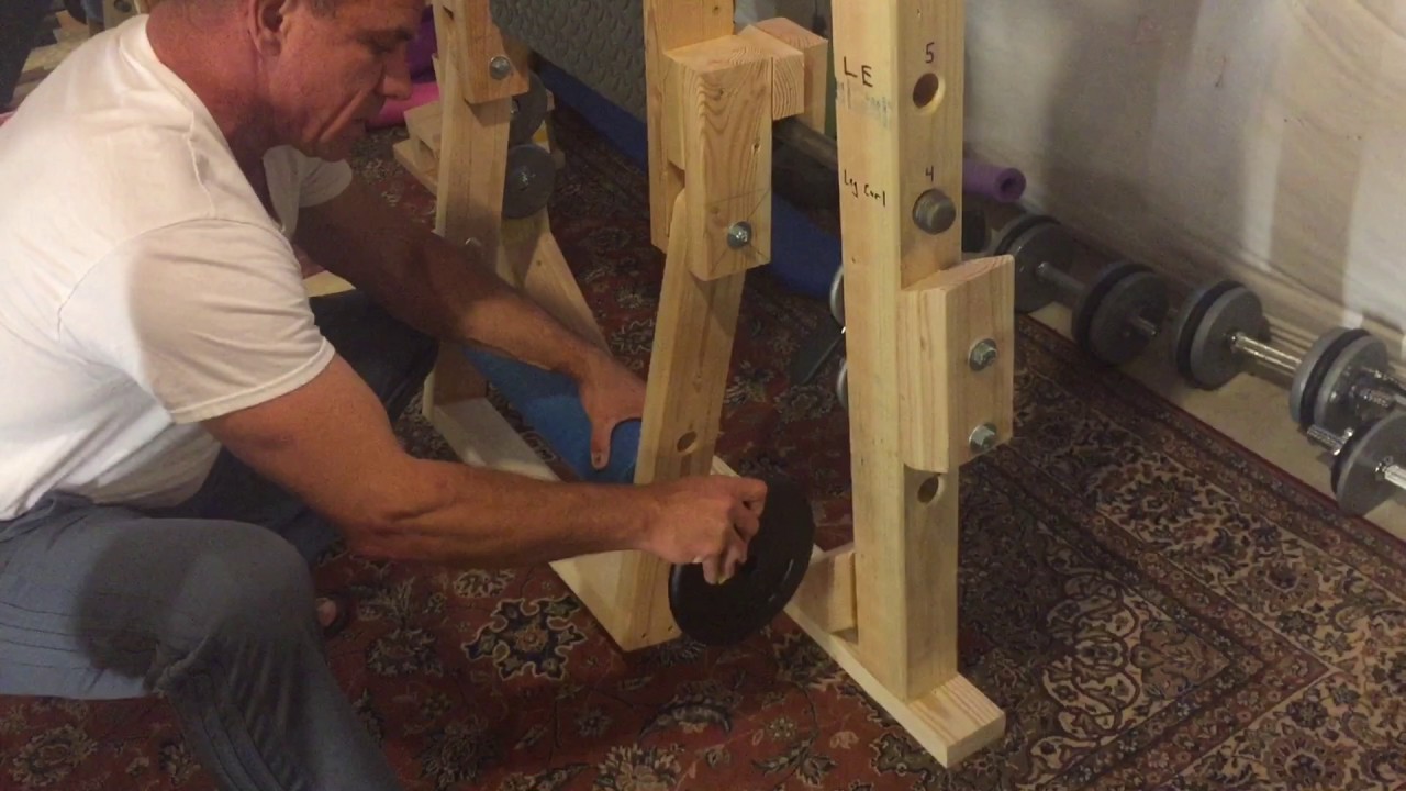 DIY Leg Curl for Power Rack