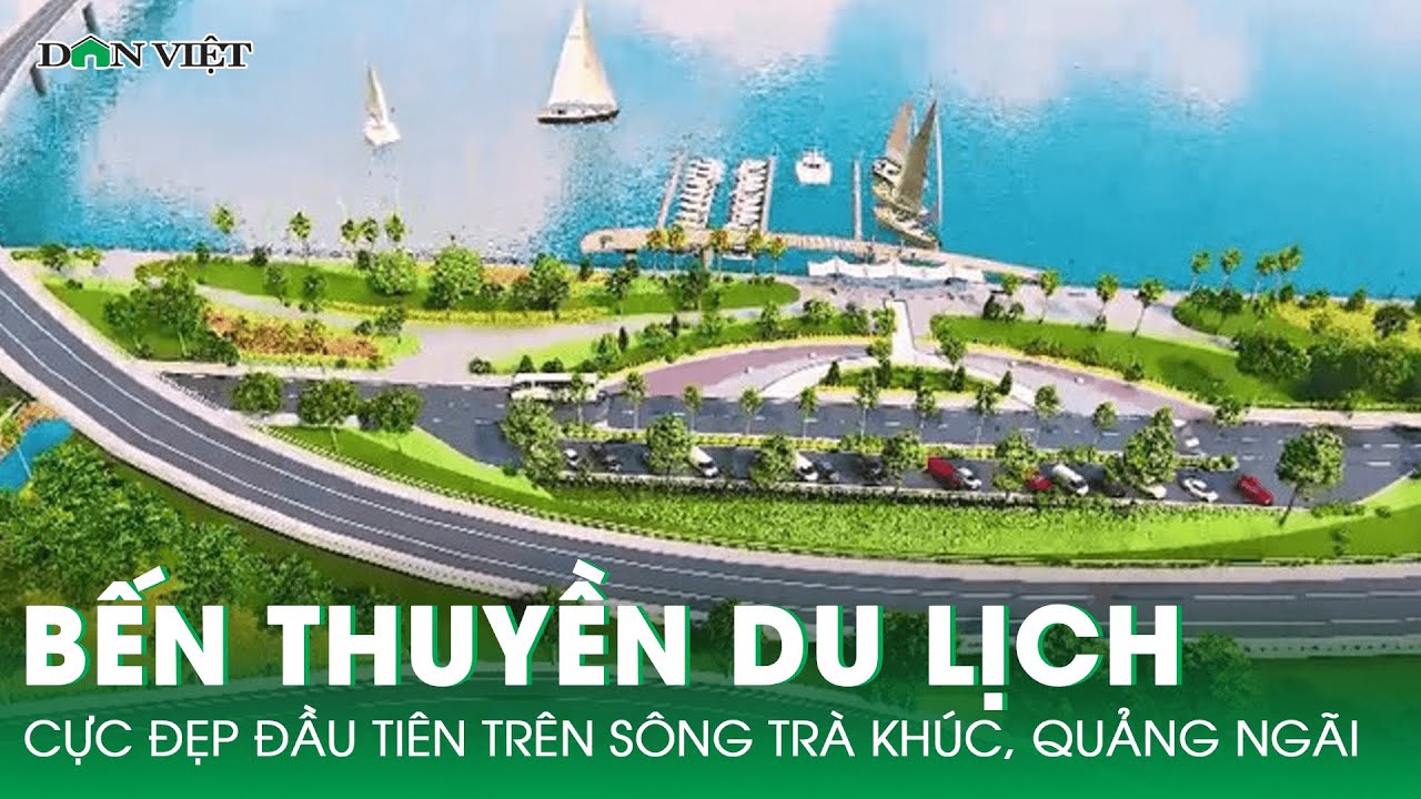 Sẽ Có Bến Thuyền Du Lịch Cực Đẹp Đầu Tiên Trên Sông Trà Khúc, Quảng Ngãi | Báo Dân Việt