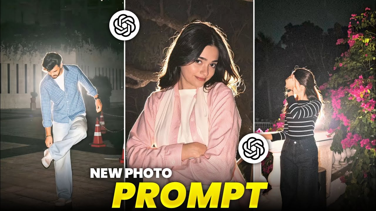 Instagram Trending Night Light Cinematic Ai Photo Editing | Ai Viral Photo Editing Editing Prompt