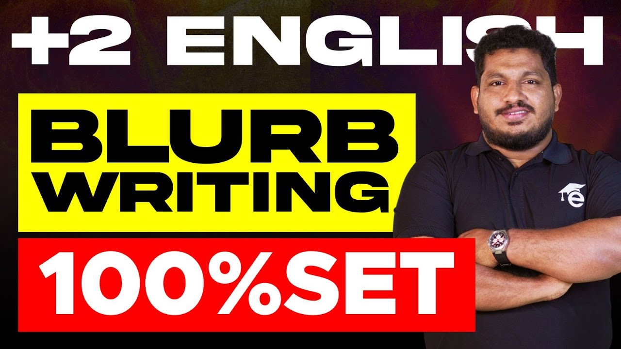 Plus Two English Onam Exam | Blurb Writing | Important Question | Eduport